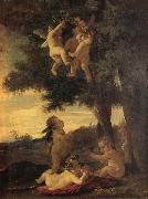 Cupids and Genii Nicolas Poussin